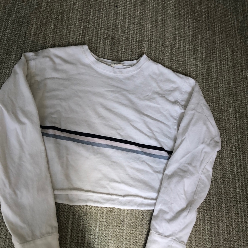 brandy striped long sleeve shirt